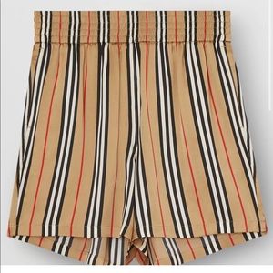 Burberry silk shorts